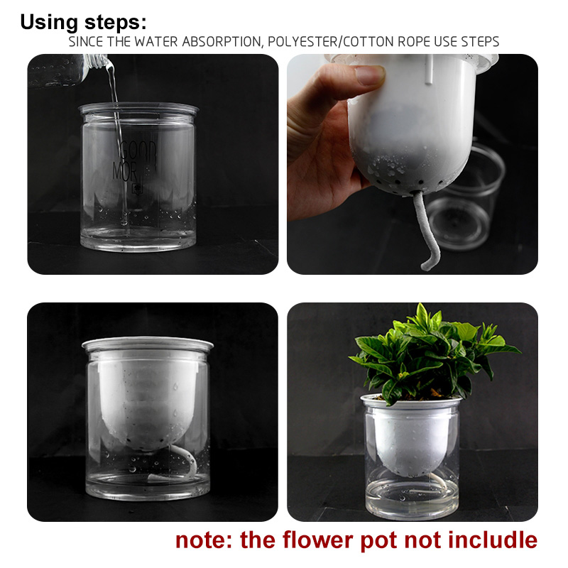Self Watering Cotton Wick Rope - огляд і ціна Automatic Plant Waterer