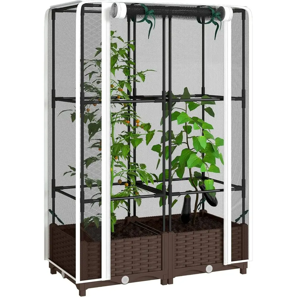Elevated Garden Bed with Trell - огляд і ціна Self-Watering Planter