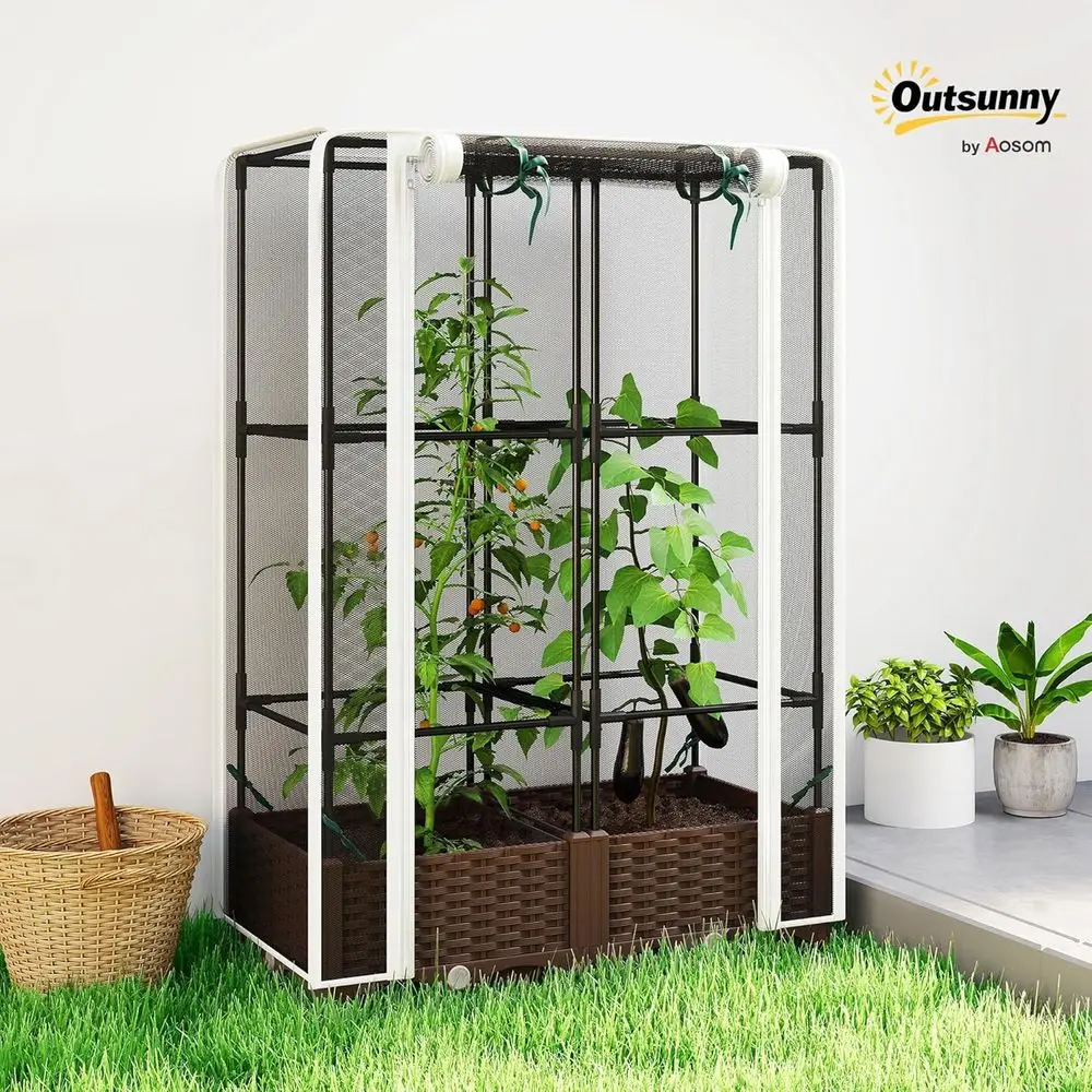 Elevated Garden Bed with Trell - огляд і ціна Self-Watering Planter
