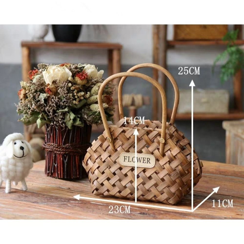 Willow Rattan Flower Girl Bask - огляд і ціна Gardening Tools Girls