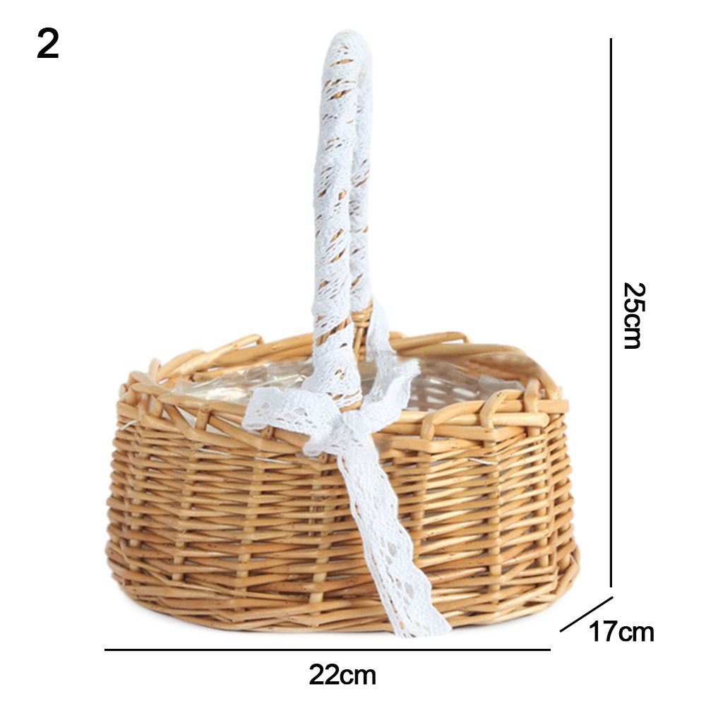 Willow Rattan Flower Girl Bask - огляд і ціна Gardening Tools Girls